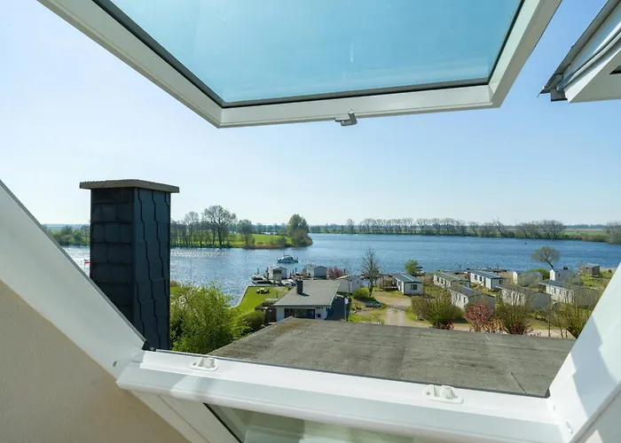 Spacious Ensemble Hecht Right On The Eider River * Suderstapel