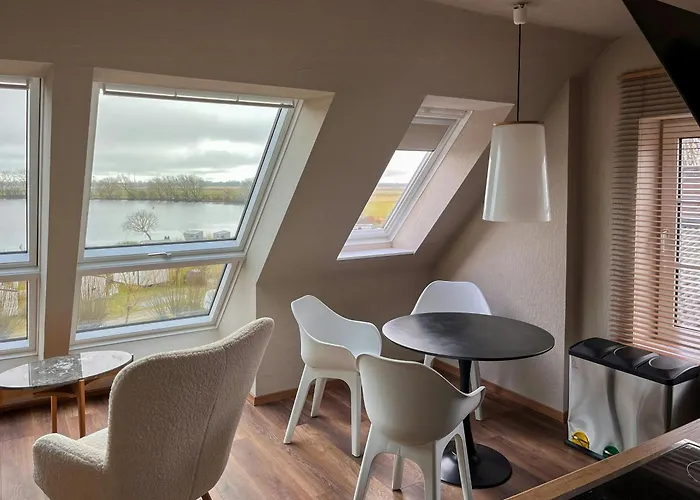 Spacious Ensemble Hecht Right On The Eider River Vakantiehuis Suderstapel